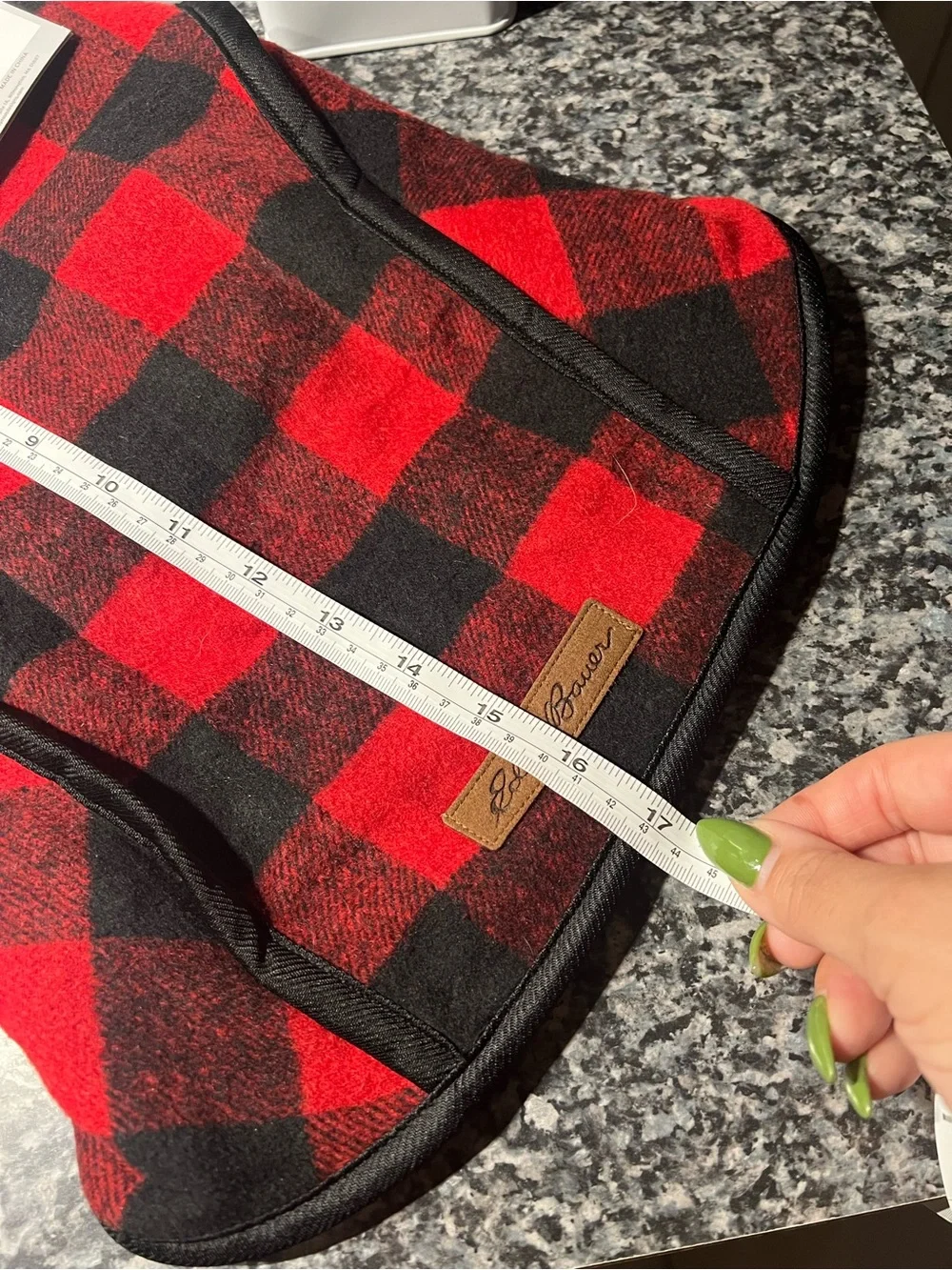Eddie Bouer Pet Plaid Jacket